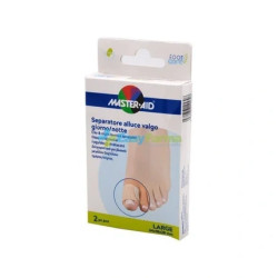 Pietrasanta Pharma Master Aid Foot Care Separator For Hallux Valgus Day And Night Size Large - 2 Separators