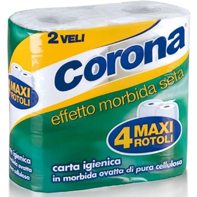 Toilet Paper 2 Ply Pack of 4 Rolls 450g