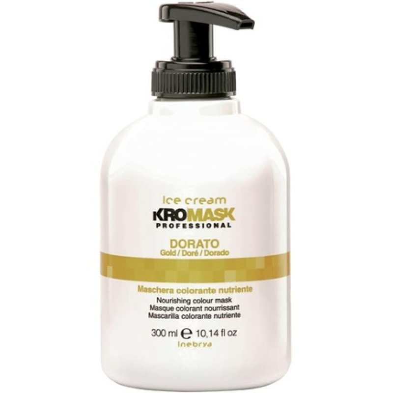 MASCARILLA COLOR DORADO 300ML INEBRYA KROMASK