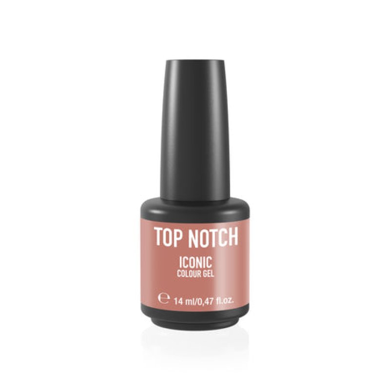 Top Notch by Mesauda Iconic Colour Gel vernis à ongles 14 ml Marron
