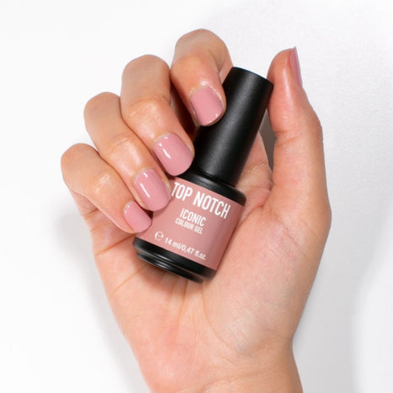 Top Notch by Mesauda Iconic Colour Gel nail polish 14 ml Brown