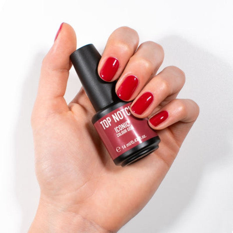 Mesauda Top Notch Iconic 214 Vermilion Semi-Permanent Nail Polish 14ml