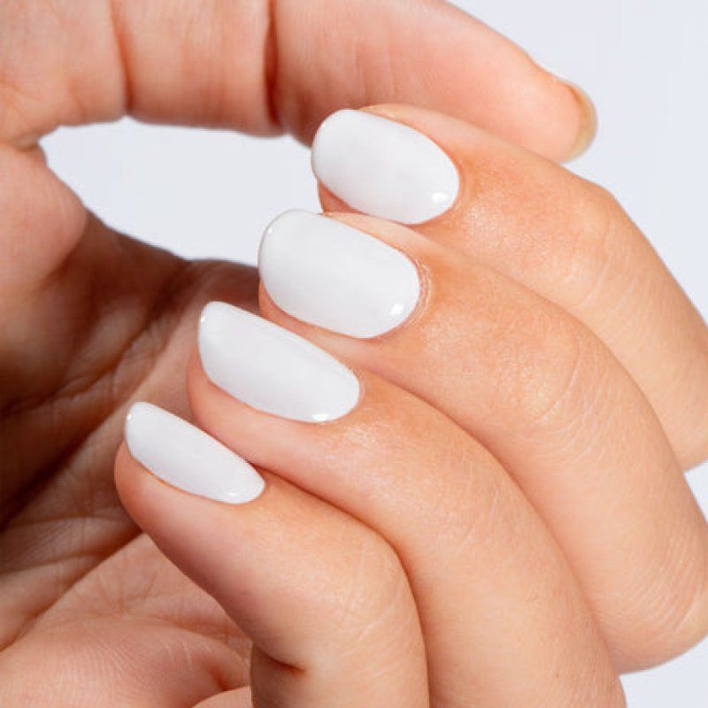 Mesauda Nail Pro MNP White vernis à ongles avec gel 10 ml Blanc