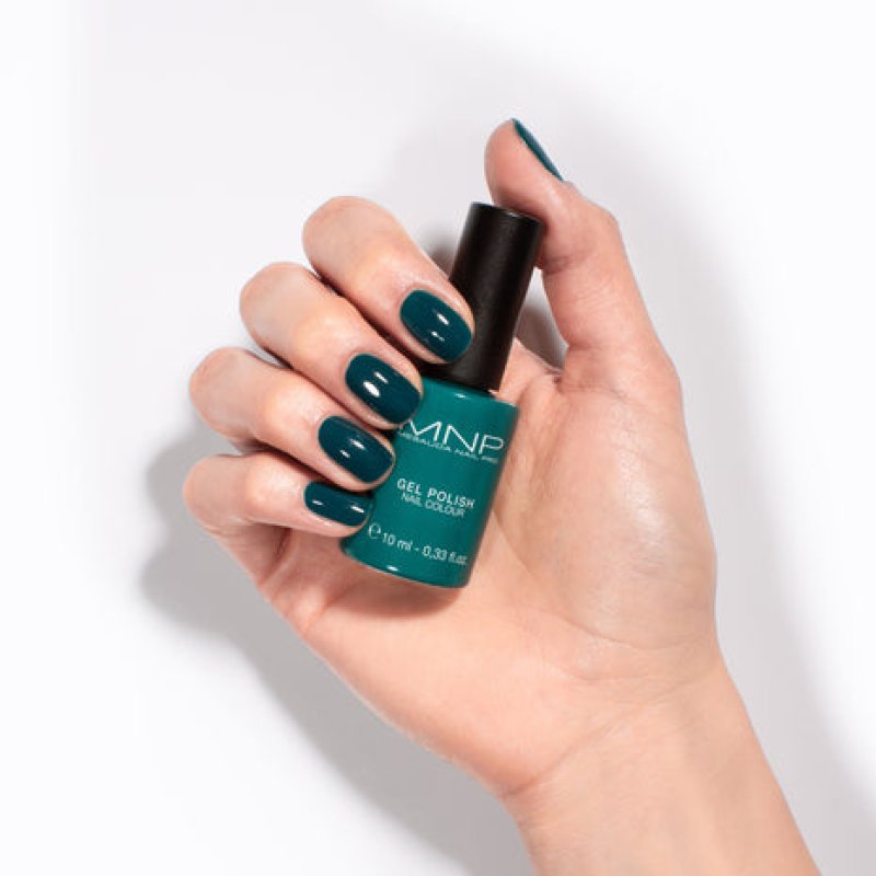Mesauda Nail Pro MNP Petrol vernis à ongles avec gel 10 ml Vert
