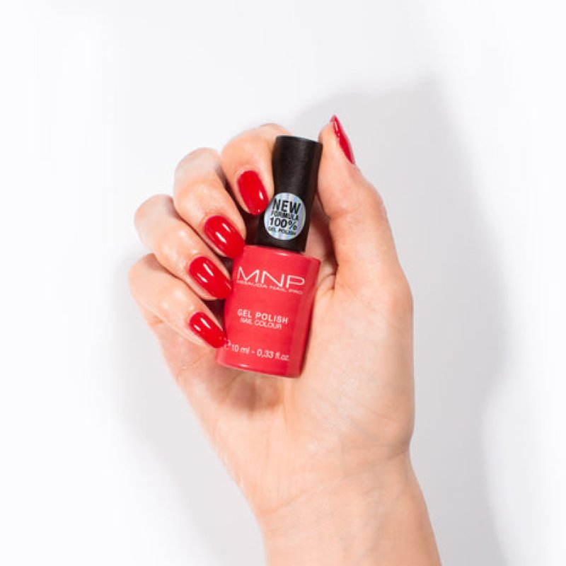 Mesauda Nail Pro MNP Pure Red vernis à ongles avec gel 10 ml Rouge