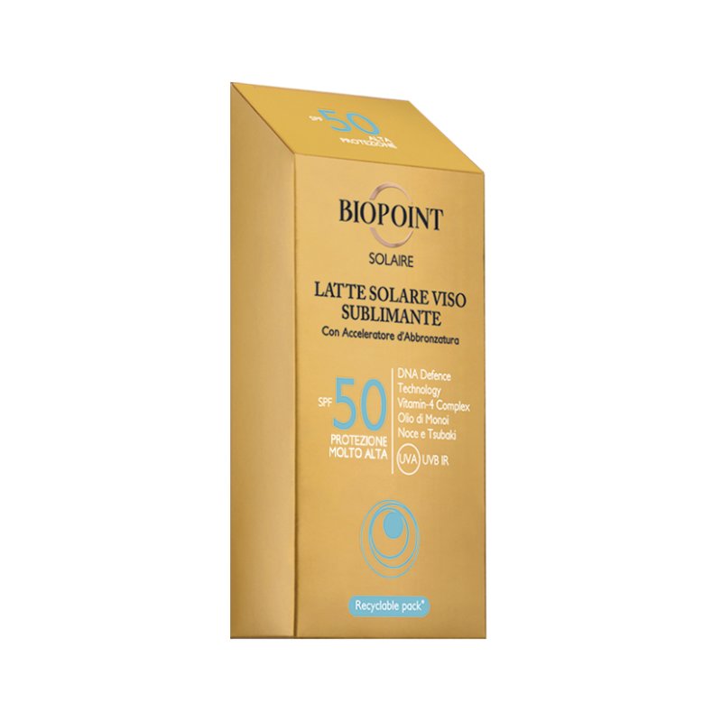 Biopoint Latte corpo sublimante SPF50 Lait de protection solaire Corps 50