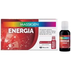 Massigen Energy Dietary Supplement 10 Bottles of 25ml