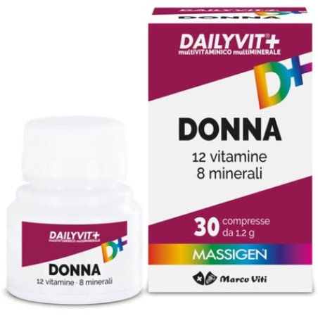 12 Vitamins 8 Minerals Woman DAILYVIT 30 Tablets