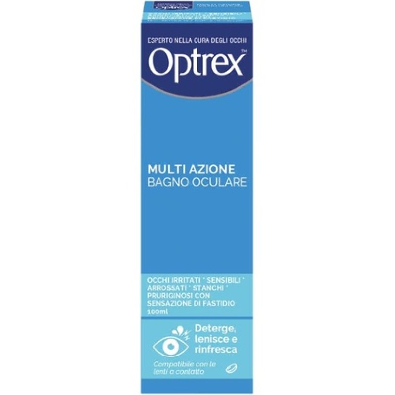 Optrex Multi Action Eye Wash with Natural Extracts for Red Eyes