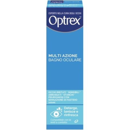 Optrex Multi Action Eye Wash with Natural Extracts for Red Eyes