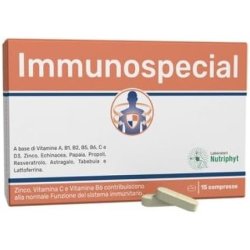 Laboratori Nutriphyt Immunospecial 15 Tablets 7.5g