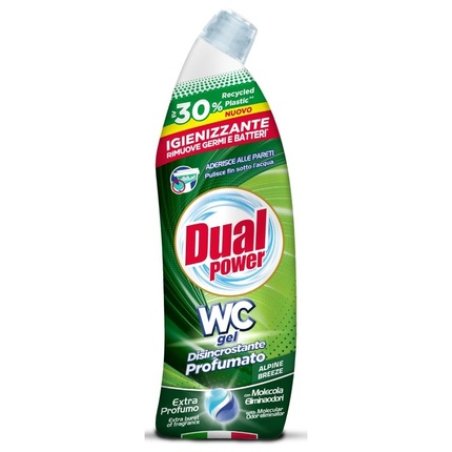 Dual Power WC Gel 700 ML Disincrostante Profuma