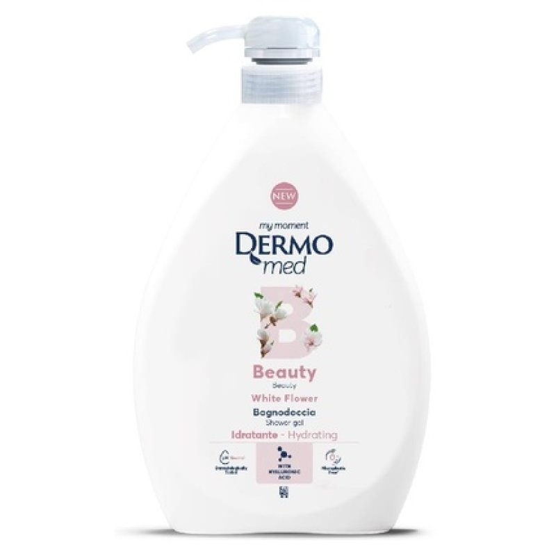 DERMOMED BAGNO 1000 ML FIORI BIANCHI BEAUTY