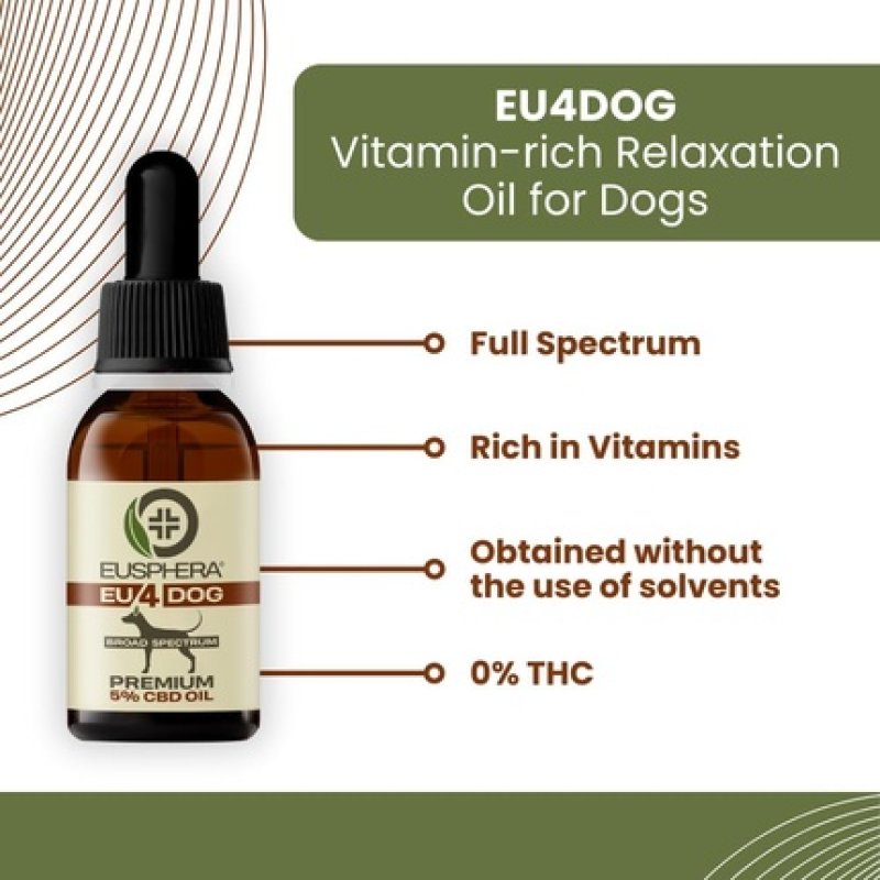 Eusphera Eu4dog Calming Oil for Dogs with Natural Ingredients