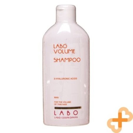 LABO VOLUME Volumizing Shampoo with 3 Hyaluronic Acids for Men 200ml Thin Hair