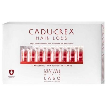 Cadu-Crex Initial Hair Loss Treatment for Men 20 Ampoules