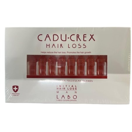 Cadu-Crex Initial Hair Loss Treatment for Men 40 Ampoules