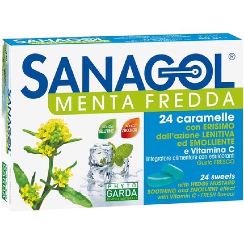 Phyto Garda Sanagol Cold Mint Supplement 24 Candies