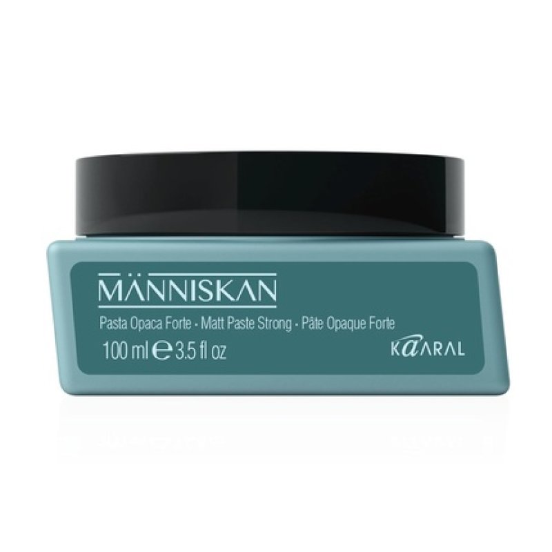 Manniskan Matt Paste Strong 100ml - Pliable Hair Styling Paste with Beeswax