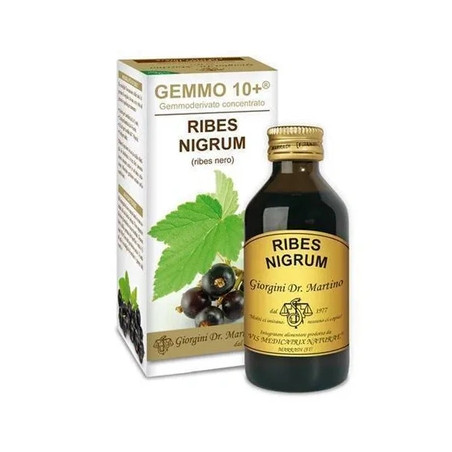 Dr. Giorgini Ser-Vis Srl Gemmo 10 Black Currant 100 Milliliters Non-Alcoholic Liquid