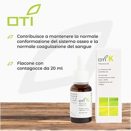 Oti K Vitamin K2 Food Supplement in Drops 20ml