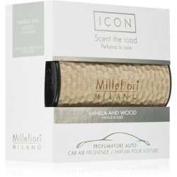 Icon Metal Shades Vanilla and Wood Car Fragrance 47g