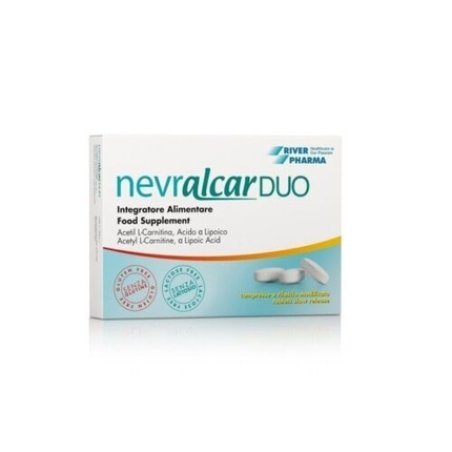RIVER PHARMA Nevralcar Duo Nervous System Health Supplement 60 Pills