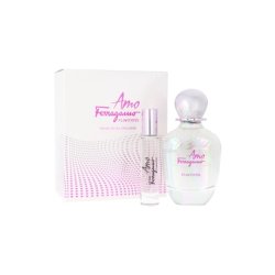 Set Salvatore Ferragamo Amo Flowerful Edt 100ml 10ml