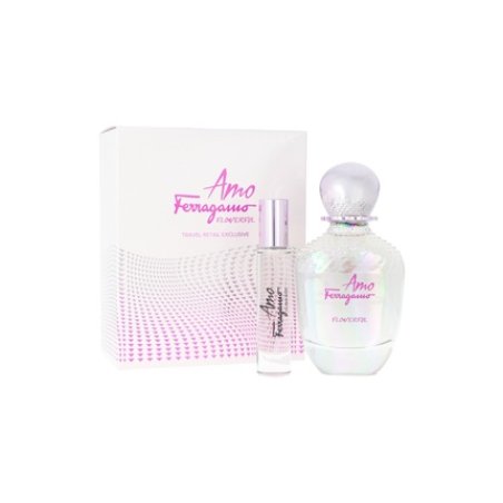 Set Salvatore Ferragamo Amo Flowerful Edt 100ml 10ml