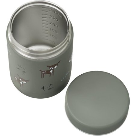 Great Pretenders FRESK Green Deer Solid Thermos
