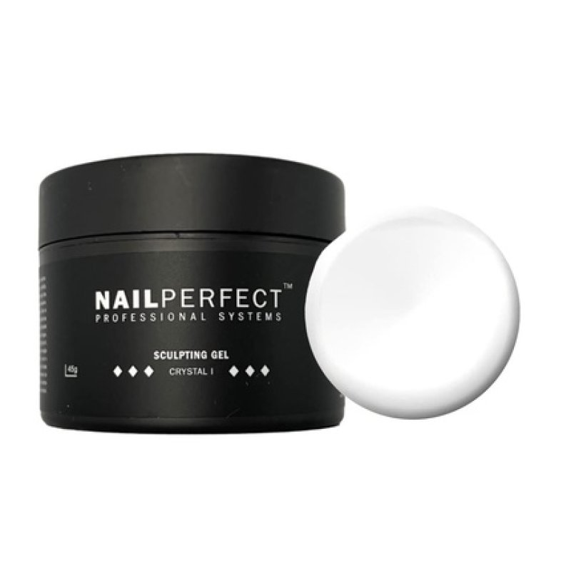 Nail Perfect LED/UV Sculpting Gel Crystal I 45g