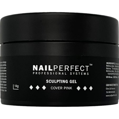NailPerfect LED/UV Sculpting Gel Cover Pink 14g