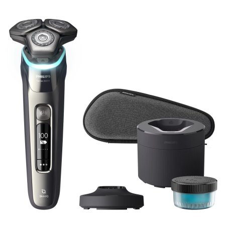 Philips Shaver S9000 Electric Wet & Dry Shaver for Men
