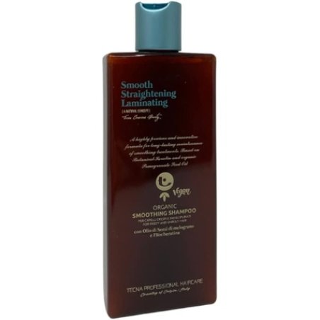 Tecna Smooth Straightening Laminating Organic Smoothing Shampoo 250ml - Anti-Frizz