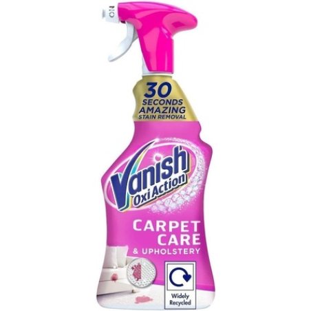 Vanish Gold Oxi Action Upholstery & Carpet Cleaner Targeted Spot Cleaning Stain Remover Spray 500ml