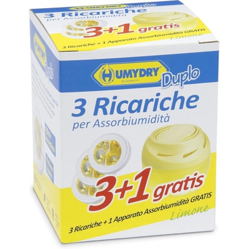 Humydry Duplo Pack of 3 Aromatic Tablets with Free Dehumidifier