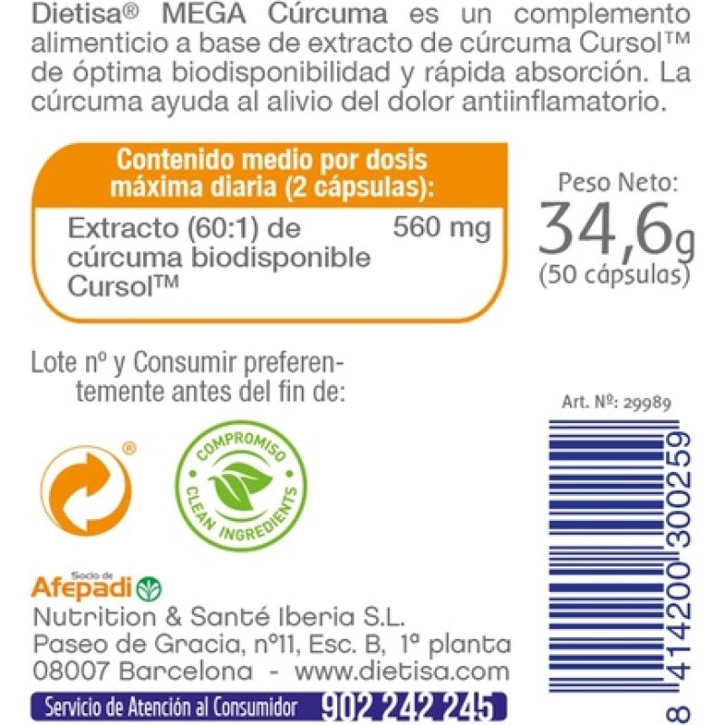 Dietisa Mega Turmeric 100g