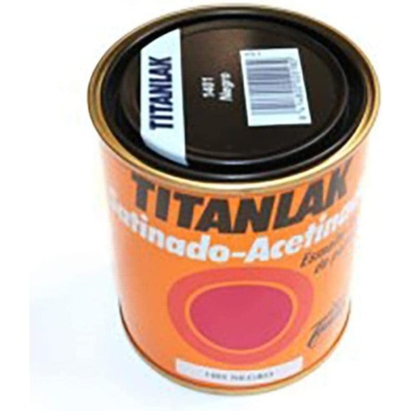 Titanlux - Titanlak, Polyurethane, Satin, Black, 375 Ml 011140138 Black