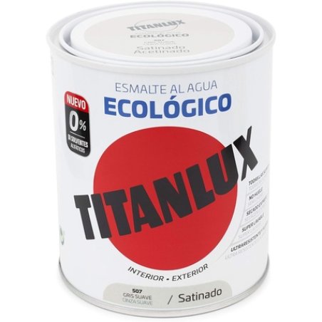 Titanux Acrylic Ecological Nail Polish Titanium 750ml Soft Grey 0507