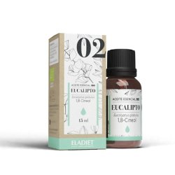 Eladiet Eucalyptus Essential Oil 02 Organic 15ml