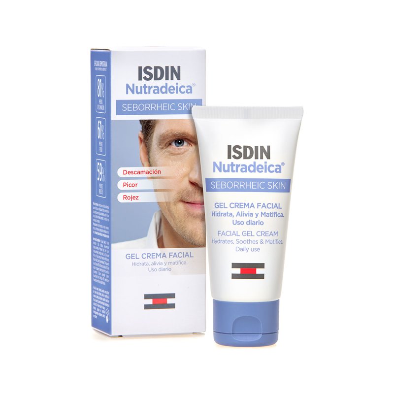ISDIN Nutradeica Facial Gel-Cream Seborrheic Skin Crème de jour Visage 50 ml