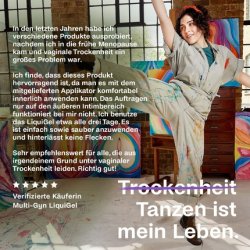 Multi-Gyn LiquiGel with Applicator for Immediate Relief - for Vaginal Dryness, Pain, Itching or Irritation -