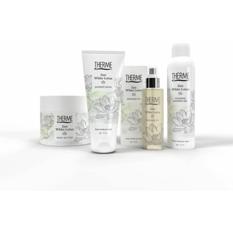 Therme Zen White Lotus Foaming Shower Gel 200ml