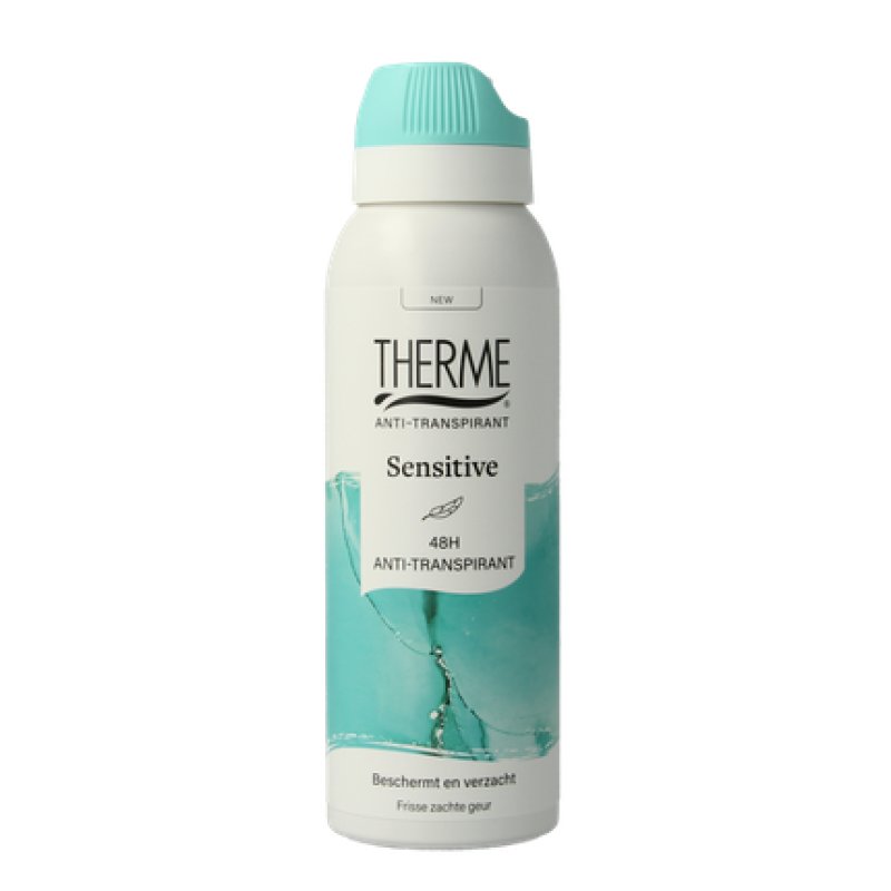Therme Sensitive 48h Anti-Transpirant Spray - 125 Ml