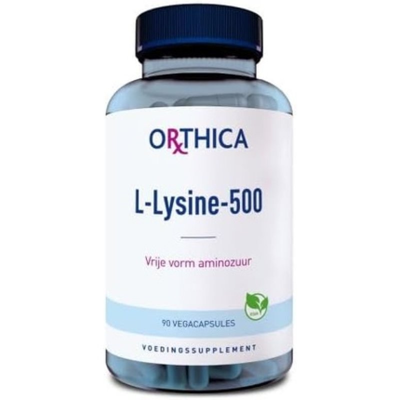 Orthica L-Lysine 500 90 Capsules