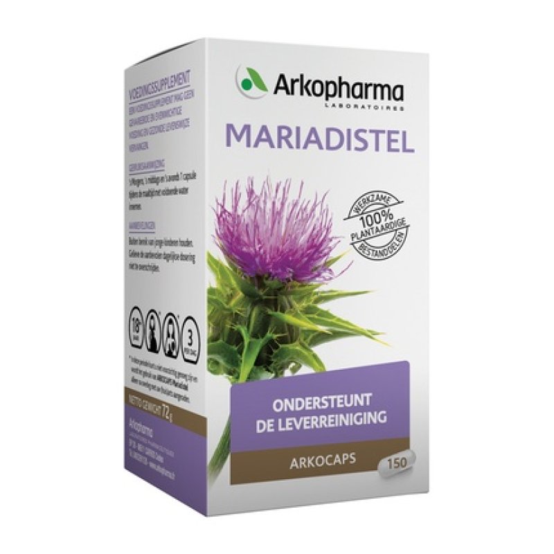 Arkopharma Arkocaps Mariadistel - Herbal Dietary Supplement