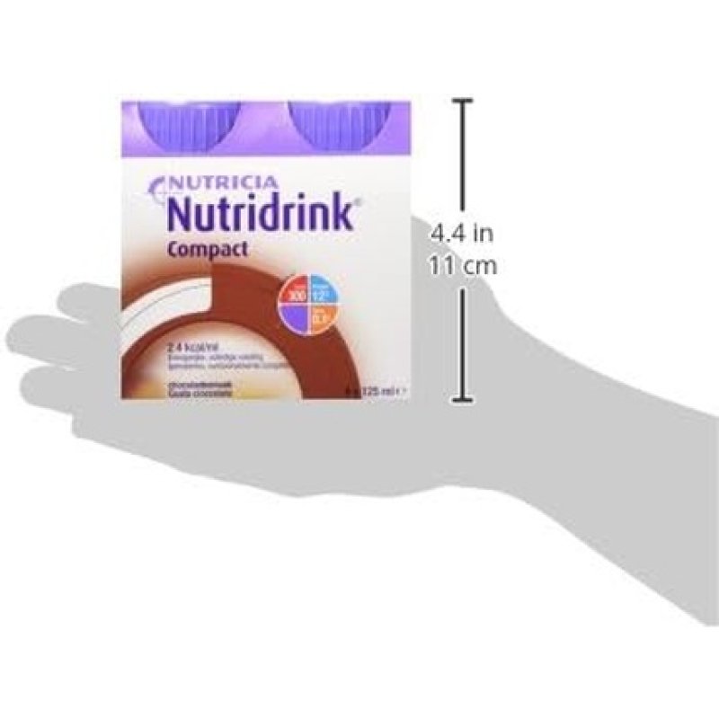 Nutridrink Compact Chocolate 125ml - Pack of 4
