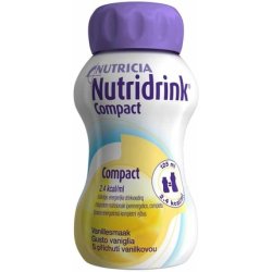 Nutricia Nutridrink Compact Food Supplement Vanilla 4x125ml - Pack of 4
