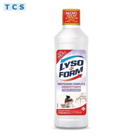 Lysoform Disinfectant Lavender, Hygiene Cleaner Disinfectant, 900 Ml