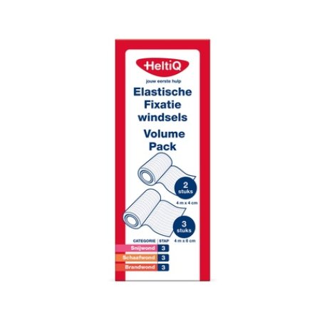 Heltiq Elastic Fixation Bandage Assorted - Ideal For Securing Dressings